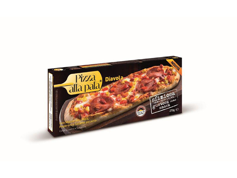 Pravougaona pica Diavola 270g
