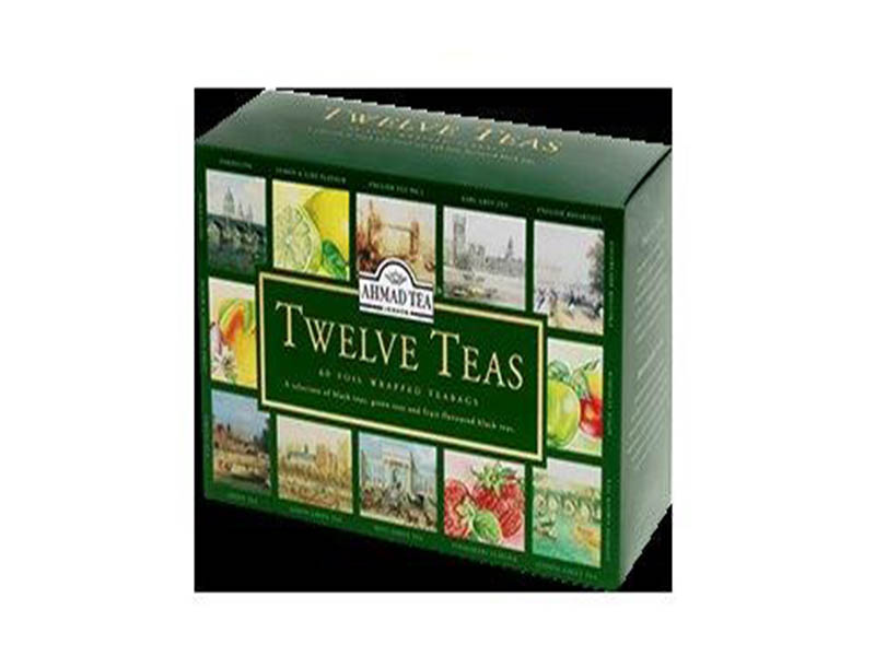 Twelve teas