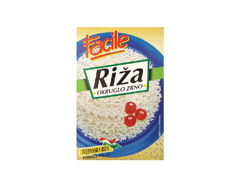 REIS FACILE - riža okruglo zrno kutija 1kg