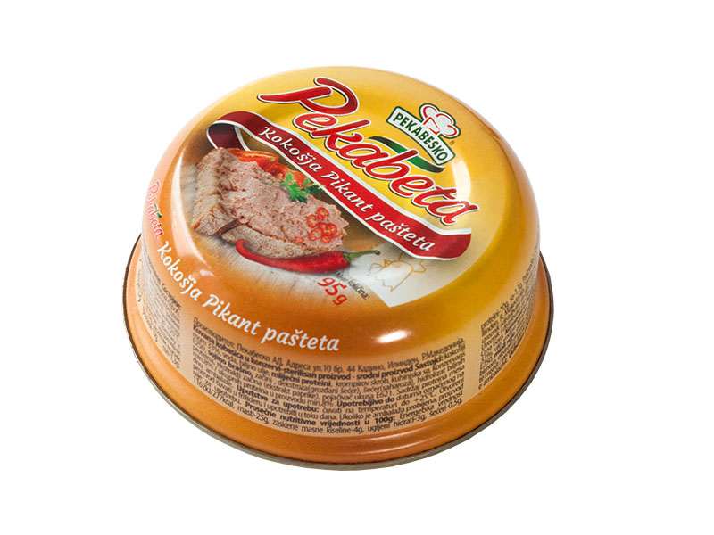 Kokošija pikant pašteta 95g