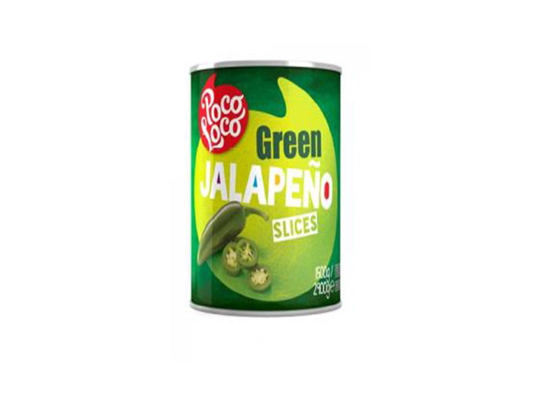 Green jalapeno - komadići ljute paprike 2900g