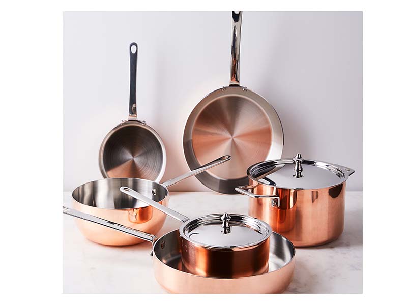 Mepra Copper shells & pans